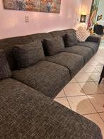 Bankstel met longchair 500 euro, Ophalen of Verzenden, Gebruikt, Overige maten, Stof