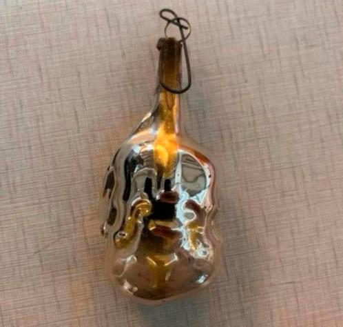 Kerstbal oude glazen kerstbal viool goede staat 20 euro, Diversen, Kerst, Ophalen of Verzenden