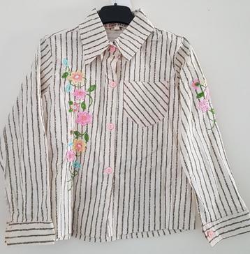 Off-white blouse Last Star maat 110 *NIEUW* (7520) a beschikbaar voor biedingen