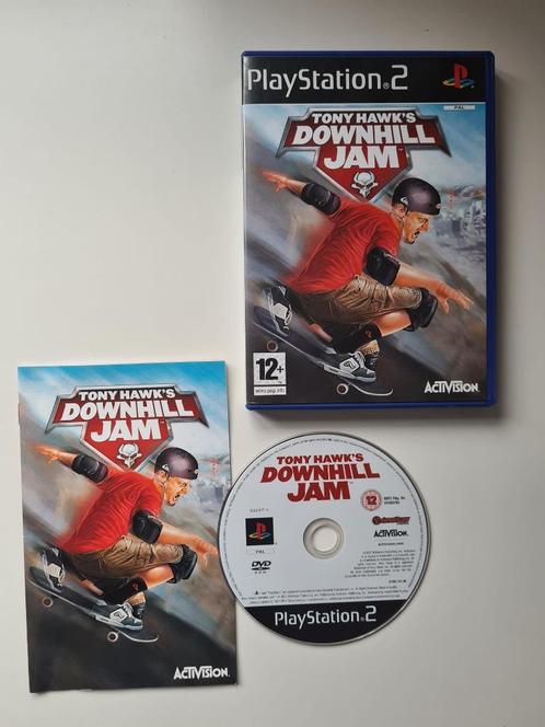Tony Hawk Downhill Jam PS2 PlayStation 2, Spelcomputers en Games, Games | Sony PlayStation 2, Zo goed als nieuw, Sport, 1 speler
