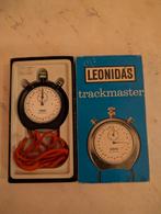 Vintage Leonidas = Heuer Trackmaster Stopwatch met Doos, Ophalen of Verzenden