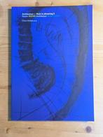 Architectuur Reader BKB2GR2 | Werk in uitvoering 2, Ophalen of Verzenden, Zo goed als nieuw, Chris Woltjes e.a., Architectuur algemeen
