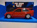 Ford Escort Cosworth editie rood UT Models 1:18 KRD, Ophalen of Verzenden, Zo goed als nieuw, Auto, UT Models
