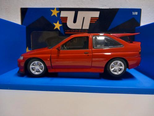 Ford Escort Cosworth editie rood UT Models 1:18 KRD, Hobby en Vrije tijd, Modelauto's | 1:18, Zo goed als nieuw, Auto, UT Models