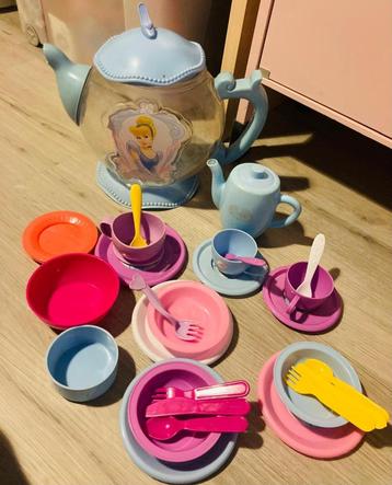 Disney Cinderella Theeset Speelgoed  beschikbaar voor biedingen