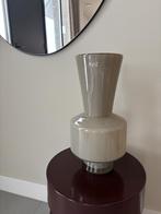 Vaas Dutz taupe beige, Overige kleuren, Nieuw, Ophalen of Verzenden, Glas