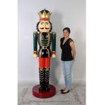 Nutcracker King 6.5ft. – Notenkraker beeld Hoogte 190 cm, Ophalen, HorecaBeelden, Nieuw, HorecaBeelden