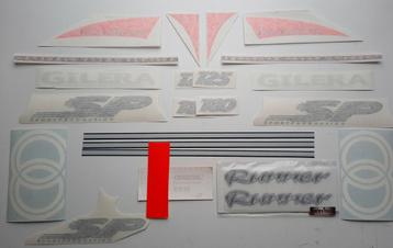Gilera Runner 879 Fluo Rosso sticker/decal set beschikbaar voor biedingen
