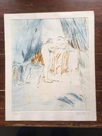 Irish Hesp Slaapkamer met naakte vrouw en man 1982 gesign, Ophalen of Verzenden