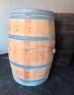 Zware Frans eiken WIJNVATEN 225 / 300 ltr RUIME VOORRAAD, Tuin en Terras, Regentonnen, 150 liter of meer, Ophalen, Zo goed als nieuw