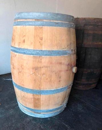 Zware Frans eiken WIJNVATEN 225 / 300 ltr RUIME VOORRAAD beschikbaar voor biedingen