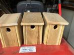 Vogelhuisjes nestkastje broedblok per stuk €.4,50, Ophalen of Verzenden, Hout, Broedkooi of Kweekkooi