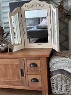 Vintage Drieluik Spiegel, Huis en Inrichting, Minder dan 50 cm, Gebruikt, Ophalen of Verzenden, Minder dan 100 cm