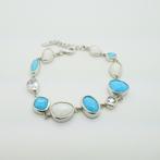 Zilveren armband, Met kristal, Verzenden, Zo goed als nieuw, Nvt