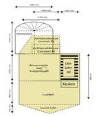 Uitstekende Holtkamper cocoon vouwwagen met M uitbouw, Ophalen, Gebruikt