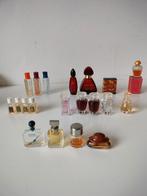 Verzameling miniatuur parfumflesjes, Verzamelen, Parfumverzamelingen, Ophalen of Verzenden, Gebruikt, Miniatuur