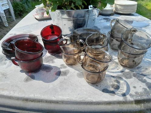 Heel leuk Retro 70's servies, Verzamelen, Retro, Huis en Inrichting, Ophalen of Verzenden