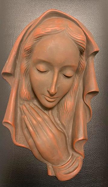 Vintage muurdecoratie Maagd Maria beschikbaar voor biedingen