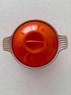 Le Creuset mini stoofpannetje, maat 14, Ophalen, Zo goed als nieuw, Overige materialen