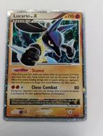 Lucario LV.X (DPPR 12) DP Black Star Promos, Ophalen of Verzenden, Zo goed als nieuw