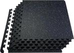 Rubberen tegels - Puzzelmat 0,56 inch - wit 48m², Verzenden, Nieuw