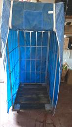 Rolcontainer met afdekhoes, Ophalen