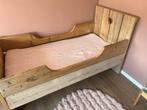 Kinderbed Steigerhout 160x70cm, Kinderen en Baby's, Kinderkamer | Bedden, Ophalen, 70 tot 85 cm, 140 tot 160 cm, Zo goed als nieuw