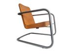 Zeer zeldzame minimalistische Gerard vd Berg design fauteuil, Huis en Inrichting, Fauteuils, Ophalen, Gebruikt, 75 tot 100 cm