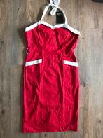 Pencil dress van Collectif maat 2Xl, Verzenden, Maat 46/48 (XL) of groter, Nieuw, Rood