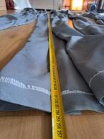 3 paar grijze Ikea rail gordijnen (Hilja) 255 cm hoog, Huis en Inrichting, Ophalen, Zo goed als nieuw, 100 tot 150 cm, 200 cm of meer