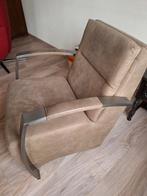 2 fauteuils suede, Ophalen, Zo goed als nieuw, 75 tot 100 cm