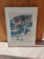 Sport litho atletiek, Antiek en Kunst, Ophalen