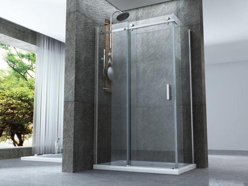 Douchedeur 120x80cm 8mm dik nano coating glas nieuw in doos, Huis en Inrichting, Badkamer | Complete badkamers, Nieuw, Ophalen of Verzenden