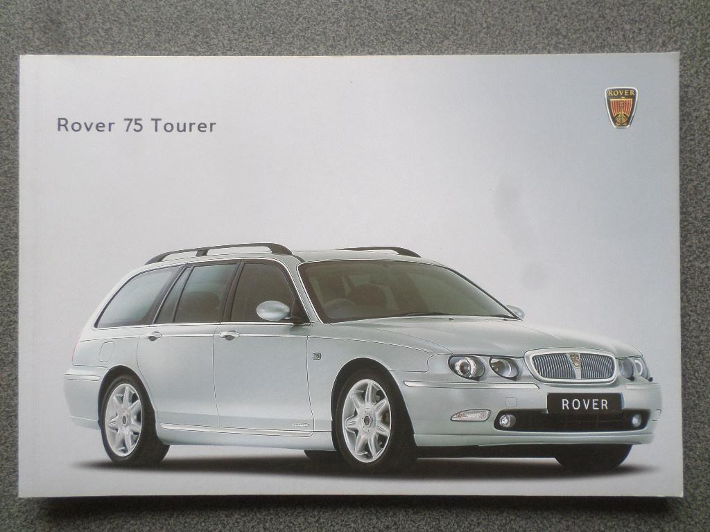 Rover 75 Tourer Brochure, Boeken, Auto's | Folders en Tijdschriften, Zo goed als nieuw, Overige merken, Ophalen of Verzenden