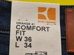 Boss Oranje spijker broek met blauwe kleur maat  36 / 34, Kleding | Heren, Broeken en Pantalons, Maat 56/58 (XL), Zo goed als nieuw