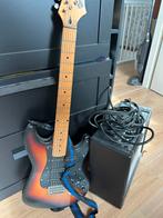 Elektrische gitaar + versterker + snoer (kan ook los), Muziek en Instrumenten, Ophalen, Zo goed als nieuw, Solid body, Overige merken