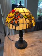 Tiffany tafellamp 45 cm hoogte glas in lood, Huis en Inrichting, Lampen | Wandlampen, Ophalen of Verzenden, Gebruikt, Glas