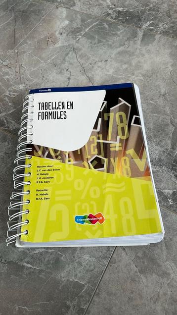 J.H. Jonkeren - Tabellen en formules beschikbaar voor biedingen