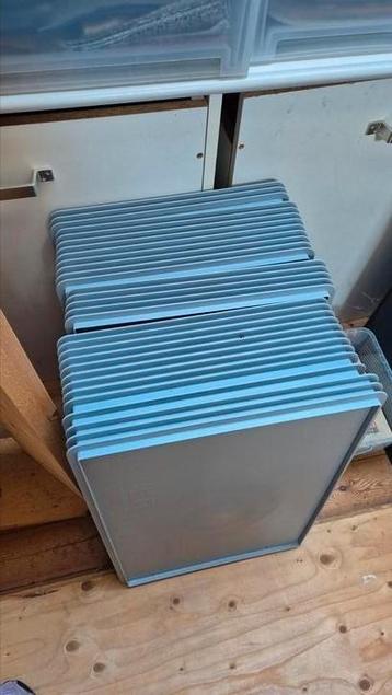 Deksel / Oplegdeksel voor Eurobox krat - 29 stuks -  grijs  beschikbaar voor biedingen