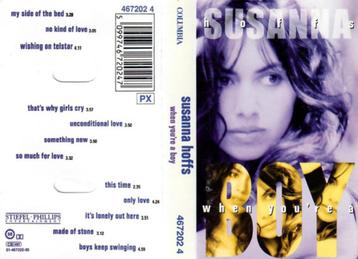    Suzanne Hoffs muziek cassette When you're a boy 12 tracks beschikbaar voor biedingen