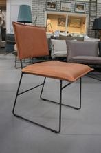 3 x luxe eetkamerstoel NORMAN Jess Design leer Sadie Camel, Huis en Inrichting, Stoelen, Ophalen, Zo goed als nieuw, Leer, Drie