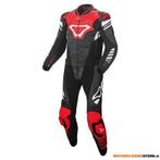 Macna Tracktix 2PC, Zwart-Rood-Wit, Motoren, Kleding | Motorkleding, Ophalen of Verzenden, Nieuw met kaartje