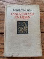 Brocante boek Langs strand en dijken, van L. Dorsman, Ophalen of Verzenden, Gelezen, Natuur algemeen, L. Dorsman