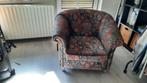 Fauteuil groen / bruin/ beige, Huis en Inrichting, Ophalen, Gebruikt