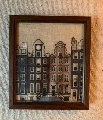 Kruissteek borduurwerk Amsterdam beschikbaar voor biedingen