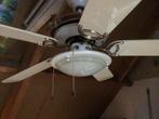 Plafondventilator met verlichting 130 breed., Ophalen, Gebruikt, Plafondventilator