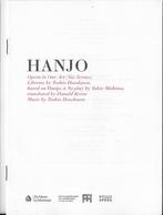 Bo480 libretto en biografie van de opera hanjo -- ,, Gebruikt, Ophalen of Verzenden