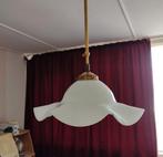 Art deco hanglamp, Huis en Inrichting, Lampen | Hanglampen, Ophalen, Gebruikt, Glas, Minder dan 50 cm