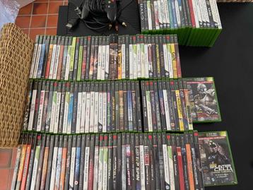 XBOX collectie - Console + 137 games + 6 demo's beschikbaar voor biedingen