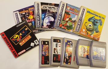LOT OF GAMES Nintendo Gameboy Advance Games en andere beschikbaar voor biedingen